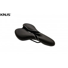 Седло KNUS, MTB Series, DS-819-1, 275х160 мм, с гелевыми вставками, с вент. отверстием