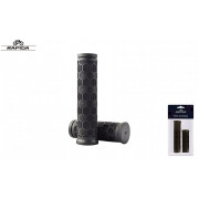 Рукоятки руля (грипсы, комплект) 125/92 мм, под грипшифт, HL-G187, RAPIDA (черный, УТ00031924)