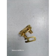 Замок цепи 520 желтый