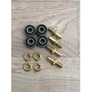 Сайлентблоки задней звезды TTR250Rb с болтами и гайками (4шт)