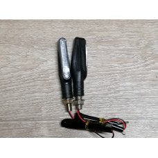Указатель поворота светодиодный №12 (LED-1040) черный (2 штуки)