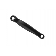 Шатун левый длина 170 мм под ромб, 9/16", сталь, D344-YW, Spray Black (черный, УТ00027540)