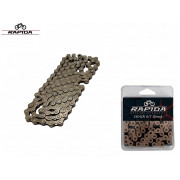 Цепь RAPIDA, 6/7 скор. (116 звеньев) 1/2''x 3/32'', пин, звено 7,3 мм, пластиковый бокс-блистер, M-7003 (УТ00027283)