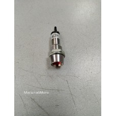 Светодиод с держателем д=10мм 12V красный