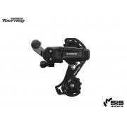 ПЕРЕКЛЮЧАТЕЛЬ ЗАДНИЙ SHIMANO TOURNEY RD-TY200 6/7 СК., КРЕПЛЕНИЕ (НА БОЛТ) ПОД ПЕТУХ