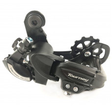 Переключатель задний SHIMANO, TOURNEY, RD-TY500, 6/7 скор., крепление на ось (ARDTY500B)