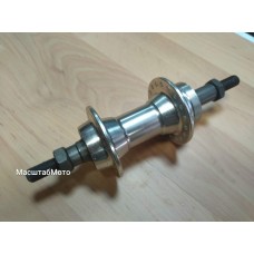 Ось задняя скор. втулки на гайке (3/8''х130х175 мм) (инд.упак.) (KL-901)