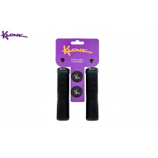Рукоятки руля (грипсы) KLONK, 130 мм, Side Lock Alu, с барендами, KLK-11008, Black Рукоятки руля (грипсы) KLONK, 130 мм, Side Lock Alu, с барендами, KLK-11008, Black