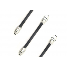 Ось задней втулки 3/8"x165 мм KENLI KL-901 под гайки, в сборе