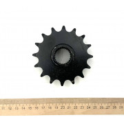 Звезда ведущая ATV150-200 (двигл. JNEN), без выноса. 530цепь, 16Т, 24Т внутр.