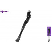 KLONK Подножка 24"-29" алюминиевая телескопическая боковая, центральное крепление, KLK-23002, Black